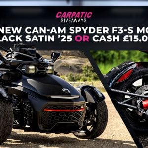 Brand NEW Can-Am Spyder F3-S Monolith Black Satin '25