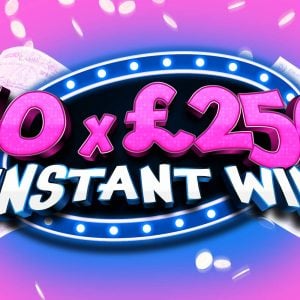 40 X £250 Instant Win + £1000 Final Draw