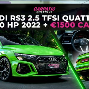 Audi RS3 2.5 TFSI QUATTRO (400 Hp) 2022 + €1500 POCKET MONEY