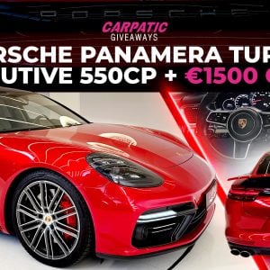 Porsche Panamera Turbo Executive 550CP + €1500 POCKET MONEY