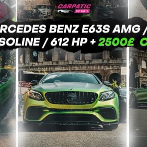 Mercedes-Benz AMG E63S V8 (612 Hp) 2020 + €2500 POCKET MONEY