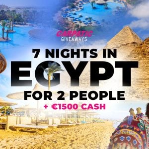 7 Nights In Egypt For 2 People + €1500 Pocket Money