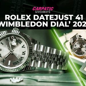 Rolex DateJust 41 'Wimbledon Dial' 2025