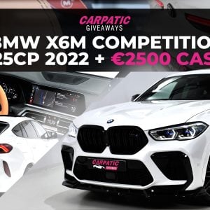 BMW X6M Competition 625CP 2022 + €2500 POCKET MONEY
