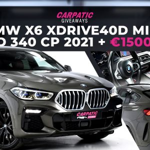 BMW X6 xDrive40d Mild Hibrid 340 CP 2021 + €1500 POCKET MONEY