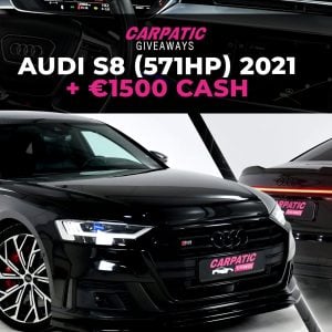 Audi S8 (571HP) 2021 + €1500 POCKET MONEY