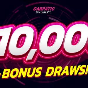 £10,000 Cash + Bonus Draws