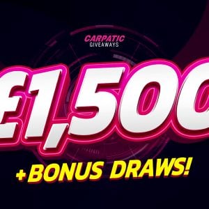 £1,500 Cash + Bonus Draw