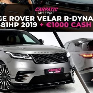 Land Rover Range Rover Velar R-Dynamic 381HP 2019 + €1000 POCKET MONEY